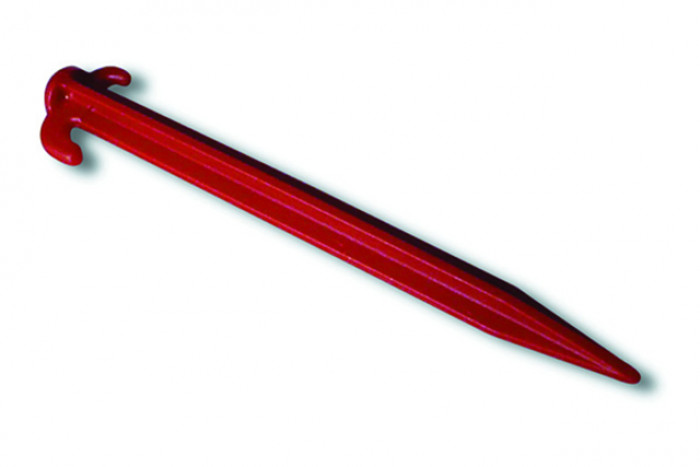 Plasthering 20 cm (10 Stück)  rot Kunststoffhering - 900060002