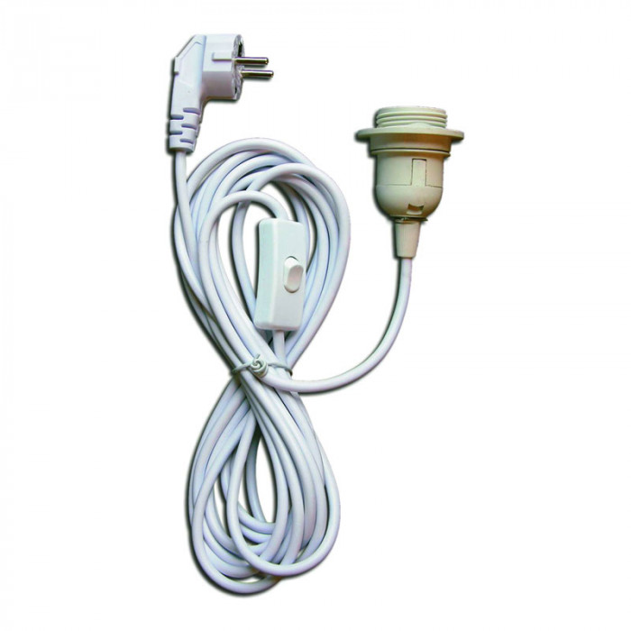Lampenkabel Kabel mit Lampenfassung, Schalter und Dimmer